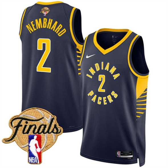 Men's Indiana Pacers #2 Andrew Nembhard Navy 2025 Finals Icon Edition Stitched Jersey Dzhi,We sell and wholesale Men's Indiana Pacers #2 Andrew Nembhard Navy 2025 Finals Icon Edition Stitched Jersey Dzhi on line form chian!