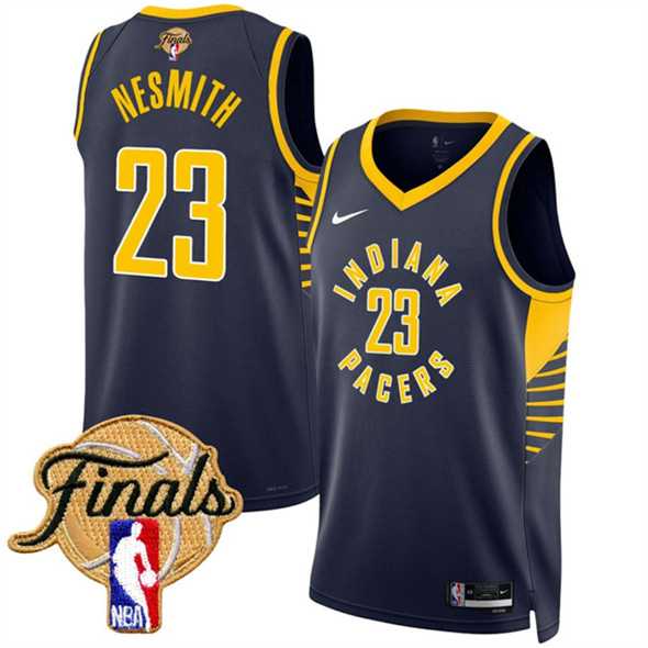 Men's Indiana Pacers #23 Aaron Nesmith Navy 2025 Finals Icon Edition Stitched Jersey Dzhi,We sell and wholesale Men's Indiana Pacers #23 Aaron Nesmith Navy 2025 Finals Icon Edition Stitched Jersey Dzhi on line form chian!