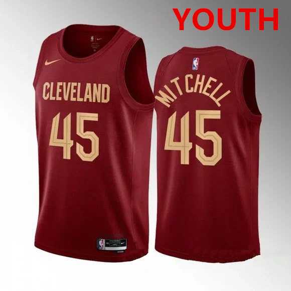 Youth Cleveland Cavaliers #45 Donovan Mitchell Red Stitched Jersey Dzhi,We sell and wholesale Youth Cleveland Cavaliers #45 Donovan Mitchell Red Stitched Jersey Dzhi on line form chian!