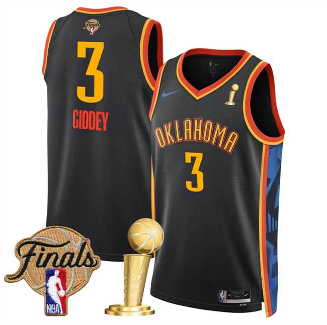 Men's Oklahoma City Thunder #3 Dillon Jones Black 2025 Finals Patch And Finals Champions Patch City Edition Stitched Jersey Dzhi,We sell and wholesale Men's Oklahoma City Thunder #3 Dillon Jones Black 2025 Finals Patch And Finals Champions Patch City Edition Stitched Jersey Dzhi on line form chian!