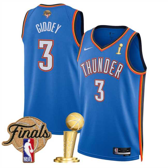 Men's Oklahoma City Thunder #3 Dillon Jones Blue 2025 Finals Patch And Finals Champions Patch Icon Edition Stitched Jersey Dzhi,We sell and wholesale Men's Oklahoma City Thunder #3 Dillon Jones Blue 2025 Finals Patch And Finals Champions Patch Icon Edition Stitched Jersey Dzhi on line form chian!