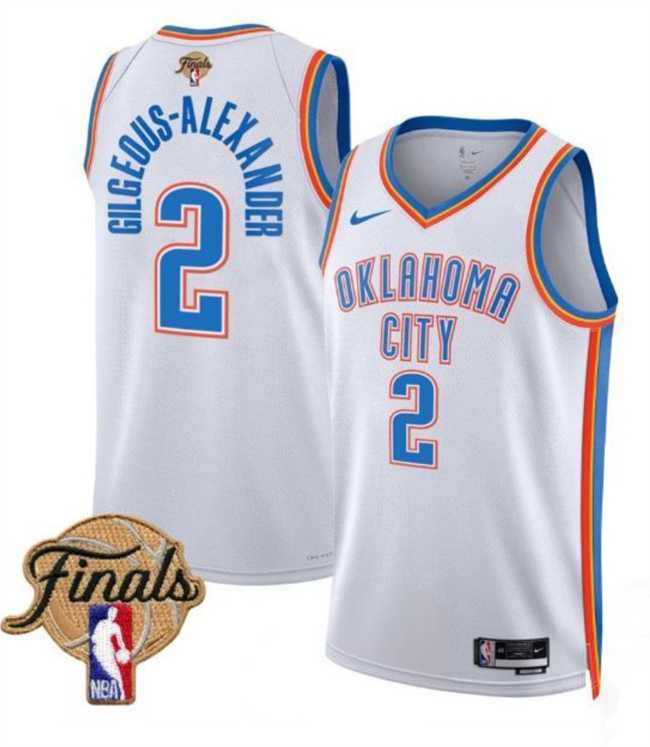 Men's Oklahoma City Thunder #2 Shai Gilgeous-Alexander White 2025 Finals Association Edition Stitched Jersey Dzhi,We sell and wholesale Men's Oklahoma City Thunder #2 Shai Gilgeous-Alexander White 2025 Finals Association Edition Stitched Jersey Dzhi on line form chian!