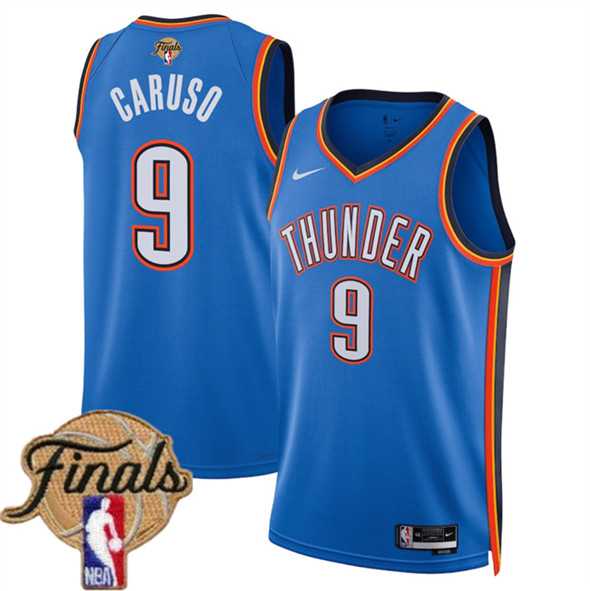 Men's Oklahoma City Thunder #9 Alex Caruso Blue 2025 Icon Edition Stitched Jersey Dzhi,We sell and wholesale Men's Oklahoma City Thunder #9 Alex Caruso Blue 2025 Icon Edition Stitched Jersey Dzhi on line form chian!