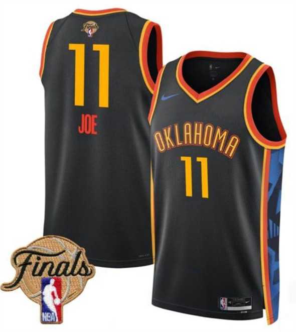 Men's Oklahoma City Thunder #11 Isaiah Joe Black 2024-25 City Edition Stitched Jersey Dzhi,We sell and wholesale Men's Oklahoma City Thunder #11 Isaiah Joe Black 2024-25 City Edition Stitched Jersey Dzhi on line form chian!