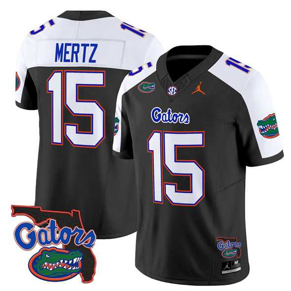 Men's Florida Gators #15 Graham Mertz Black Alternate 2024 F.U.S.E. Florida Patch Vapor Limited Stitched Football Jersey Dzhi,We sell and wholesale Men's Florida Gators #15 Graham Mertz Black Alternate 2024 F.U.S.E. Florida Patch Vapor Limited Stitched Football Jersey Dzhi on line form chian!