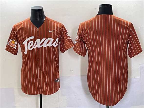 Men's Texas Longhorns Blank Orange Pinstripe 2025 Softball National Champions & SEC Patch Stitched Jersey,We sell and wholesale Men's Texas Longhorns Blank Orange Pinstripe 2025 Softball National Champions & SEC Patch Stitched Jersey on line form chian!