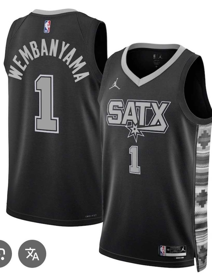 Men's San Antonio Spurs #1 Victor Wembanyama Black 2025 Statement Edition Stitched Jersey Dzhi,We sell and wholesale Men's San Antonio Spurs #1 Victor Wembanyama Black 2025 Statement Edition Stitched Jersey Dzhi on line form chian!