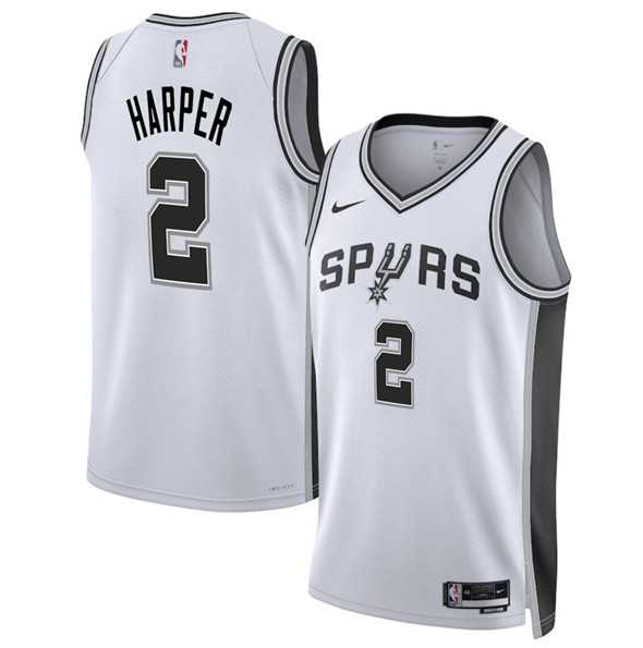 Men's San Antonio Spurs #2 Dylan Harper White 2025 Draft Association Edition Stitched Jersey Dzhi,We sell and wholesale Men's San Antonio Spurs #2 Dylan Harper White 2025 Draft Association Edition Stitched Jersey Dzhi on line form chian!