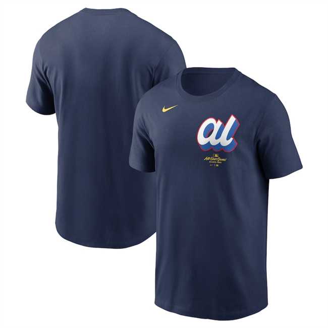 Men's American League Navy 2025 MLB All-Star Game T-Shirt,We sell and wholesale Men's American League Navy 2025 MLB All-Star Game T-Shirt on line form chian!