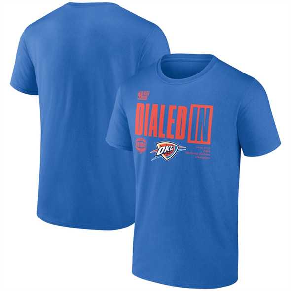 Men's Oklahoma City Thunder Blue 2025 Northwest Division Champions Locker Room T-Shirt,We sell and wholesale Men's Oklahoma City Thunder Blue 2025 Northwest Division Champions Locker Room T-Shirt on line form chian!