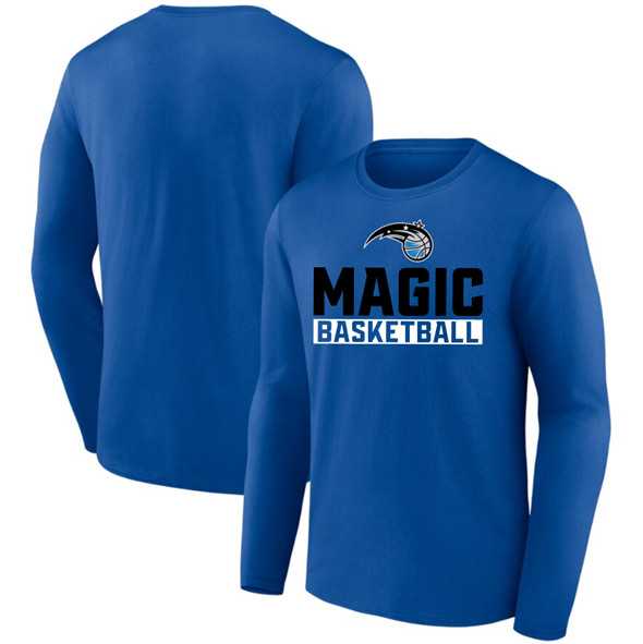 Men's Orlando Magic Royal Let's Go Long Sleeve T-Shirt,We sell and wholesale Men's Orlando Magic Royal Let's Go Long Sleeve T-Shirt on line form chian!