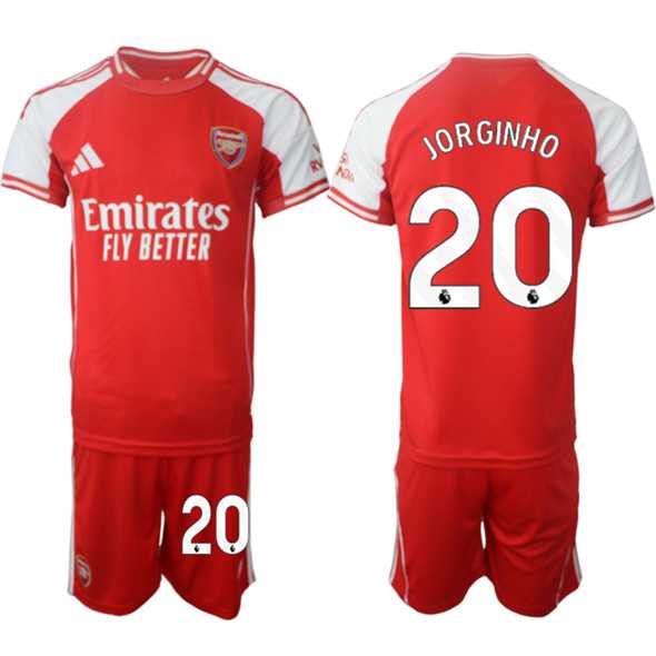 Men's Arsenal F.C #20 Jorginho Red 2025 Home Soccer Jersey Suit,We sell and wholesale Men's Arsenal F.C #20 Jorginho Red 2025 Home Soccer Jersey Suit on line form chian!