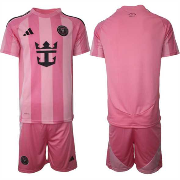 Men's Inter Miami CF Blank 25-26 Pink Home Soccer Jersey Suit,We sell and wholesale Men's Inter Miami CF Blank 25-26 Pink Home Soccer Jersey Suit on line form chian!