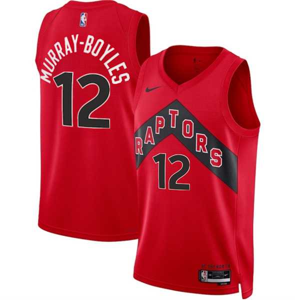 Men's Toronto Raptors #12 Collin Murray-Boyles Red 2025 Draft Icon Edition Stitched Jersey Dzhi,We sell and wholesale Men's Toronto Raptors #12 Collin Murray-Boyles Red 2025 Draft Icon Edition Stitched Jersey Dzhi on line form chian!