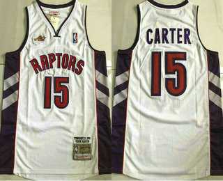 Men's Toronto Raptors #15 Vince Carter White 2000 Hardwood Classics Soul AU Throwback Jersey,We sell and wholesale Men's Toronto Raptors #15 Vince Carter White 2000 Hardwood Classics Soul AU Throwback Jersey on line form chian!