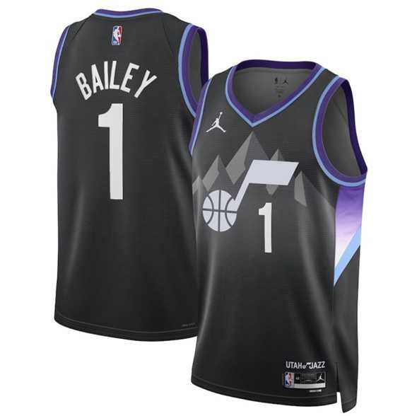 Men's Utah Jazz #1 Ace Bailey Black 2024-25 Draft Statement Edition Stitched Jersey Dzhi,We sell and wholesale Men's Utah Jazz #1 Ace Bailey Black 2024-25 Draft Statement Edition Stitched Jersey Dzhi on line form chian!