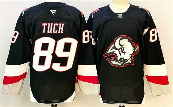 Men's Buffalo Sabres #89 Alex Tuch Black 2024-25 Alternate Stitched Hockey Jersey,We sell and wholesale Men's Buffalo Sabres #89 Alex Tuch Black 2024-25 Alternate Stitched Hockey Jersey on line form chian!