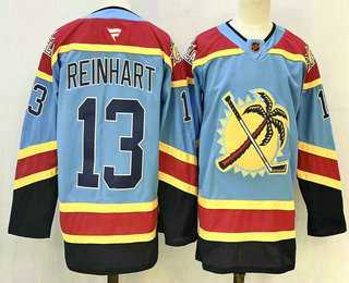 Men's Florida Panthers #13 Sam Reinhart Blue Reverse Retro Stitched Authentic Jersey,We sell and wholesale Men's Florida Panthers #13 Sam Reinhart Blue Reverse Retro Stitched Authentic Jersey on line form chian!