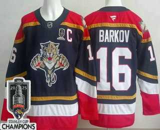 Men's Florida Panthers #16 Aleksander Barkov Navy 2025 Stanley Cup Champions Authentic Jersey,We sell and wholesale Men's Florida Panthers #16 Aleksander Barkov Navy 2025 Stanley Cup Champions Authentic Jersey on line form chian!