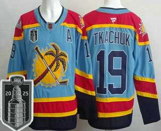 Men's Florida Panthers #19 Matthew Tkachuk Blue 2025 Stanley Cup Final Authentic Jersey,We sell and wholesale Men's Florida Panthers #19 Matthew Tkachuk Blue 2025 Stanley Cup Final Authentic Jersey on line form chian!