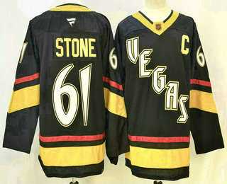Men's Vegas Golden Knights #61 Mark Stone Black Reverse Retro Authentic Jersey,We sell and wholesale Men's Vegas Golden Knights #61 Mark Stone Black Reverse Retro Authentic Jersey on line form chian!