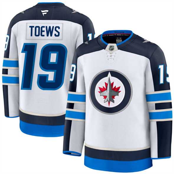Men's Winnipeg Jets #19 Jonathan Toews White 2024-25 Away Stitched Hockey Jersey Dzhi,We sell and wholesale Men's Winnipeg Jets #19 Jonathan Toews White 2024-25 Away Stitched Hockey Jersey Dzhi on line form chian!