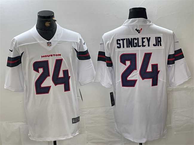 Men's Houston Texans #24 Derek Stingley Jr. White Vapor Untouchable Football Stitched Jersey,We sell and wholesale Men's Houston Texans #24 Derek Stingley Jr. White Vapor Untouchable Football Stitched Jersey on line form chian!