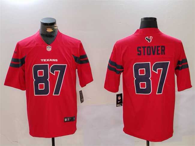 Men's Houston Texans #87 Cade Stover Red Vapor Untouchable Football Stitched Jersey,We sell and wholesale Men's Houston Texans #87 Cade Stover Red Vapor Untouchable Football Stitched Jersey on line form chian!