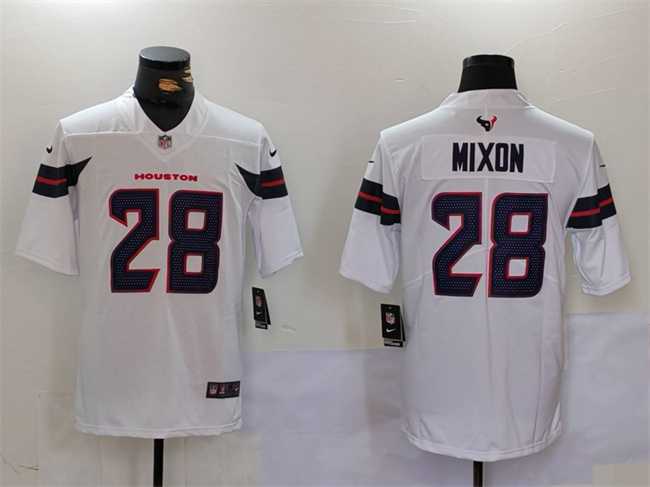 Men's Houston Texans #28 Joe Mixon White Vapor Untouchable Stitched Football Jersey,We sell and wholesale Men's Houston Texans #28 Joe Mixon White Vapor Untouchable Stitched Football Jersey on line form chian!