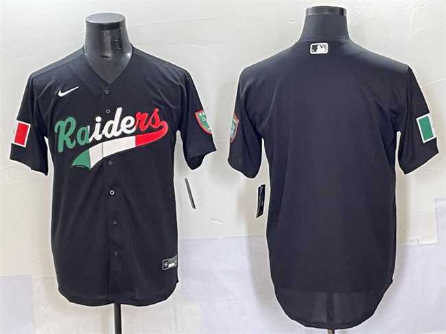 Men's Las Vegas Raiders Blank Black Mexico Cool Base Stitched Baseball Jersey,We sell and wholesale Men's Las Vegas Raiders Blank Black Mexico Cool Base Stitched Baseball Jersey on line form chian!
