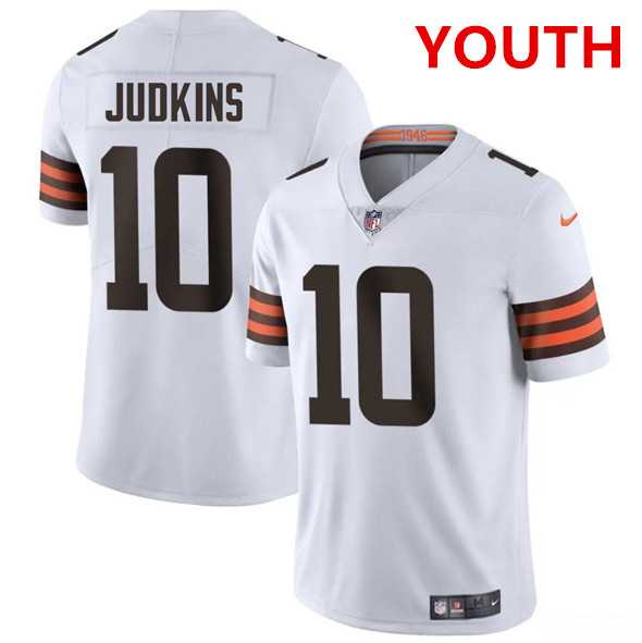 Youth Cleveland Browns #10 Quinshon Judkins White 2025 Vapor Limited Stitched Jersey Dzhi,We sell and wholesale Youth Cleveland Browns #10 Quinshon Judkins White 2025 Vapor Limited Stitched Jersey Dzhi on line form chian!