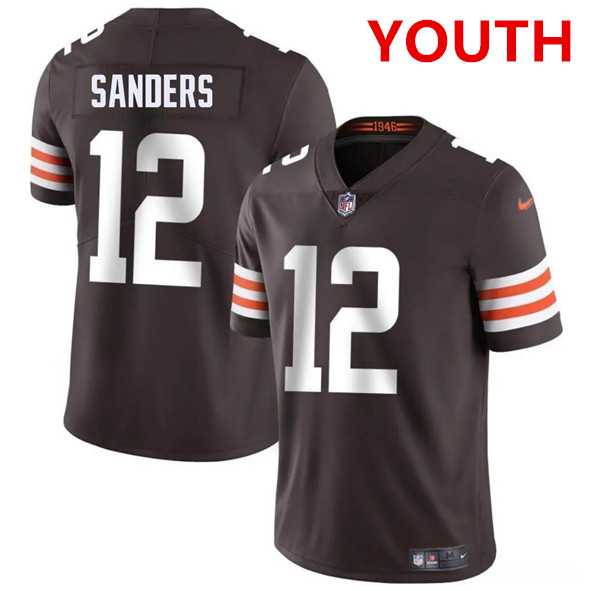Youth Cleveland Browns #12 Shedeur Sanders Brown 2025 Vapor Limited Stitched Jersey Dzhi,We sell and wholesale Youth Cleveland Browns #12 Shedeur Sanders Brown 2025 Vapor Limited Stitched Jersey Dzhi on line form chian!