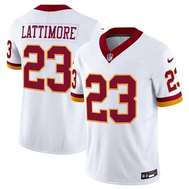 Men & Women & Youth Washington Commanders #23 Marshon Lattimore White 2025 F.U.S.E. Throwback Vapor Limited Stitched Jersey,We sell and wholesale Men & Women & Youth Washington Commanders #23 Marshon Lattimore White 2025 F.U.S.E. Throwback Vapor Limited Stitched Jersey on line form chian!