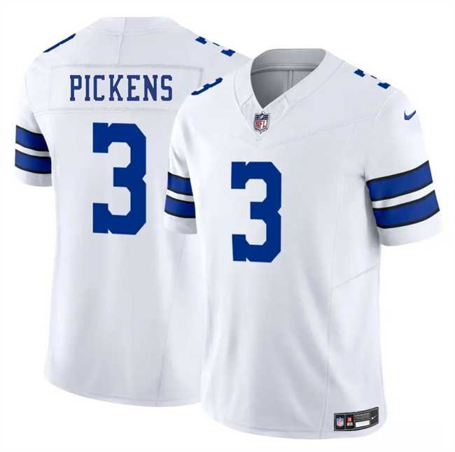 Men & Women & Youth Dallas Cowboys #3 George pickens White 2025 F.U.S.E. Vapor Untouchable Limited Stitched Jersey,We sell and wholesale Men & Women & Youth Dallas Cowboys #3 George pickens White 2025 F.U.S.E. Vapor Untouchable Limited Stitched Jersey on line form chian!