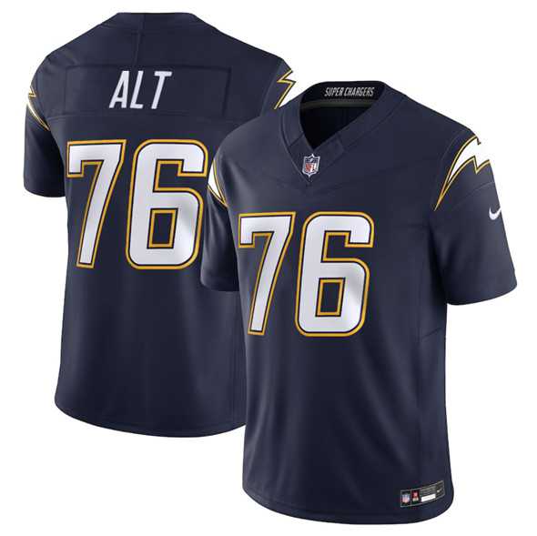 Men & Women & Youth Los Angeles Chargers #76 Joe Alt Navy 2025 F.U.S.E. Alternate Vapor Limited Stitched Jersey,We sell and wholesale Men & Women & Youth Los Angeles Chargers #76 Joe Alt Navy 2025 F.U.S.E. Alternate Vapor Limited Stitched Jersey on line form chian!