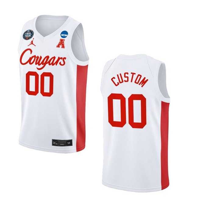 Men's Houston Cougars Active Player Custom White Final Four Classic Stitched Jersey,We sell and wholesale Men's Houston Cougars Active Player Custom White Final Four Classic Stitched Jersey on line form chian!
