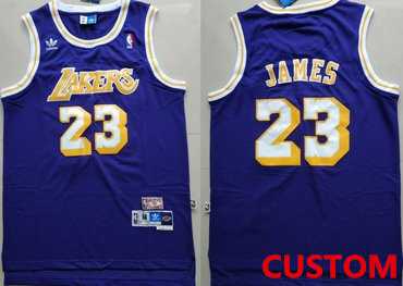 Men's Los Angeles Lakers Custom Purple Hardwood Classics Jersey,We sell and wholesale Men's Los Angeles Lakers Custom Purple Hardwood Classics Jersey on line form chian!