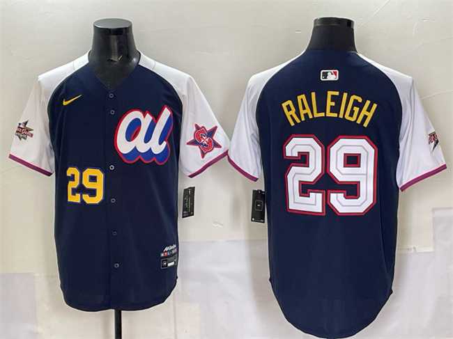 Men's American League #29 Cal Raleigh Navy Alternate 2025 All-Star Edition Limited Stitched Jersey,We sell and wholesale Men's American League #29 Cal Raleigh Navy Alternate 2025 All-Star Edition Limited Stitched Jersey on line form chian!
