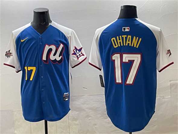 Men's National League #17 Shohei Ohtani Blue Alternate 2025 All-Star Edition Limited Stitched Jersey,We sell and wholesale Men's National League #17 Shohei Ohtani Blue Alternate 2025 All-Star Edition Limited Stitched Jersey on line form chian!