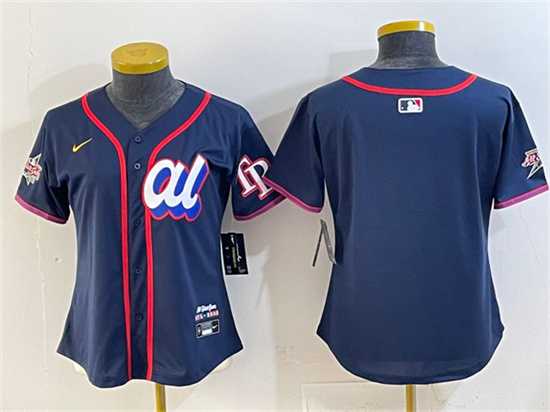 Women's American League Tampa Bay Rays Blank Navy 2025 All-Star Edition Limited Stitched Jersey(Run Small),We sell and wholesale Women's American League Tampa Bay Rays Blank Navy 2025 All-Star Edition Limited Stitched Jersey(Run Small) on line form chian!