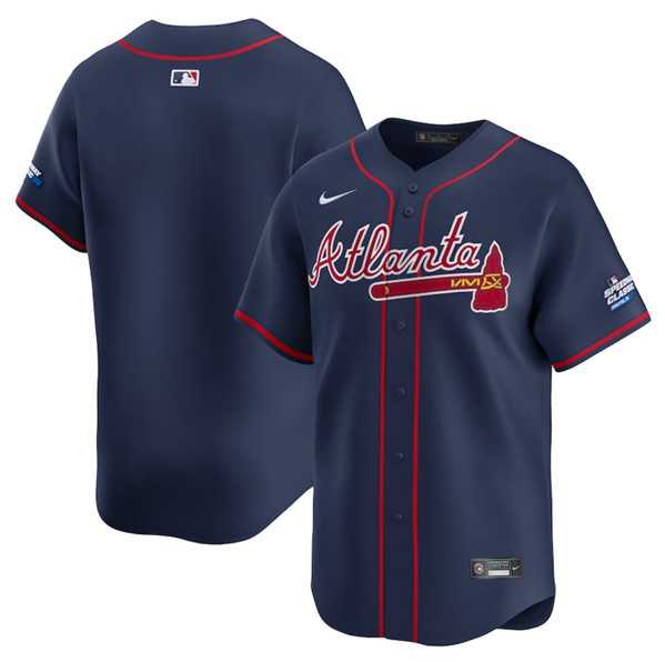 Men's Atlanta Braves Blank Navy 2025 Speedway Classic Alternate Limited Stitched Jersey Dzhi,We sell and wholesale Men's Atlanta Braves Blank Navy 2025 Speedway Classic Alternate Limited Stitched Jersey Dzhi on line form chian!