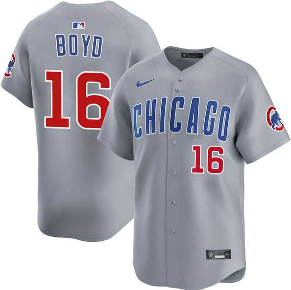 Men's Chicago Cubs #16 Matthew Boyd Grey Limited Stitched Jersey Dzhi,We sell and wholesale Men's Chicago Cubs #16 Matthew Boyd Grey Limited Stitched Jersey Dzhi on line form chian!