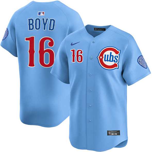 Men's Chicago Cubs #16 Matthew Boyd Blue 2024-25 2nd Alternate Limited Stitched Jersey Dzhi,We sell and wholesale Men's Chicago Cubs #16 Matthew Boyd Blue 2024-25 2nd Alternate Limited Stitched Jersey Dzhi on line form chian!