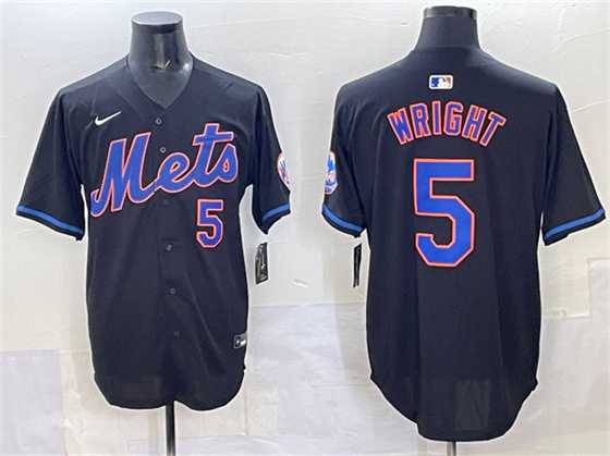 Men's New York Mets #5 David Wright Black Limited Stitched Jersey,We sell and wholesale Men's New York Mets #5 David Wright Black Limited Stitched Jersey on line form chian!