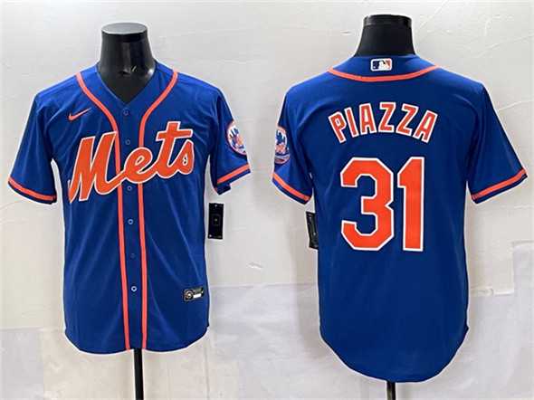 Men's New York Mets #31 Mike Piazza Blue Cool Base Stitched Jersey,We sell and wholesale Men's New York Mets #31 Mike Piazza Blue Cool Base Stitched Jersey on line form chian!