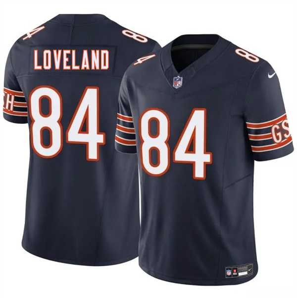 Men & Women & Youth Chicago Bears #84 Colston Loveland Navy 2025 Draft F.U.S.E. Vapor Untouchable Limited Stitched Jersey,We sell and wholesale Men & Women & Youth Chicago Bears #84 Colston Loveland Navy 2025 Draft F.U.S.E. Vapor Untouchable Limited Stitched Jersey on line form chian!