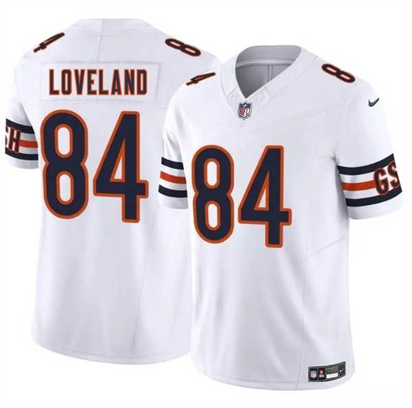 Men & Women & Youth Chicago Bears #84 Colston Loveland White 2025 Draft F.U.S.E. Vapor Untouchable Limited Stitched Jersey,We sell and wholesale Men & Women & Youth Chicago Bears #84 Colston Loveland White 2025 Draft F.U.S.E. Vapor Untouchable Limited Stitched Jersey on line form chian!