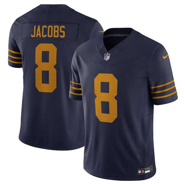 Men's Green Bay Packers #8 Josh Jacobs Navy The 1923 Classic Vapor F.U.S.E. Limited Stitched Jersey,We sell and wholesale Men's Green Bay Packers #8 Josh Jacobs Navy The 1923 Classic Vapor F.U.S.E. Limited Stitched Jersey on line form chian!