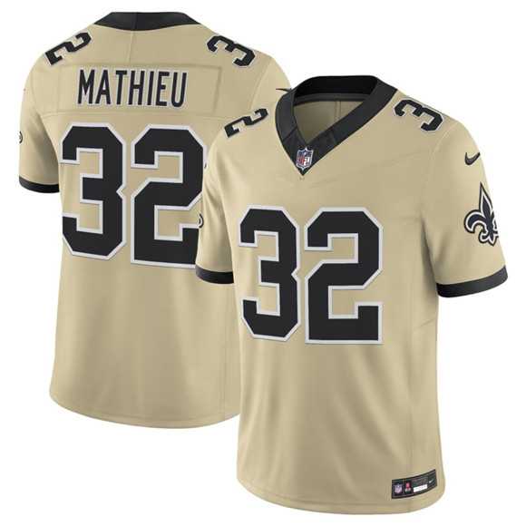 Men's New Orleans Saints #32 Tyrann Mathieu Gold 2025 F.U.S.E. Alternate Vapor Limited Stitched Jersey,We sell and wholesale Men's New Orleans Saints #32 Tyrann Mathieu Gold 2025 F.U.S.E. Alternate Vapor Limited Stitched Jersey on line form chian!