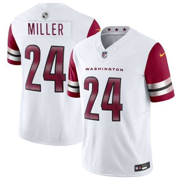 Men & Women & Youth Washington Commanders #24 Von Miller White 2025 F.U.S.E. Vapor Limited Stitched Jersey,We sell and wholesale Men & Women & Youth Washington Commanders #24 Von Miller White 2025 F.U.S.E. Vapor Limited Stitched Jersey on line form chian!
